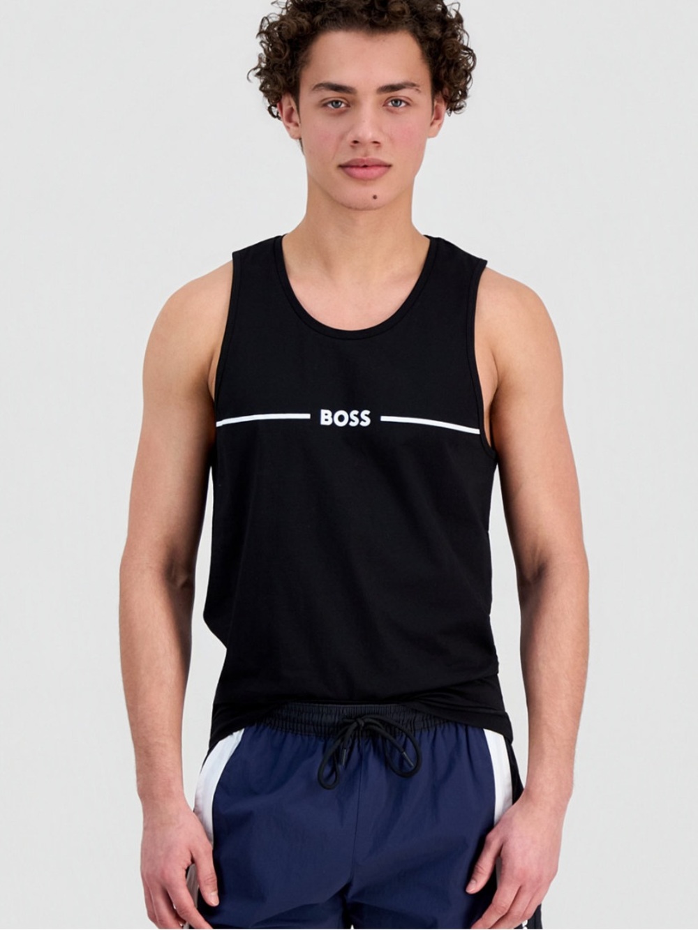 NWT BOSS Black Logo Tank Top